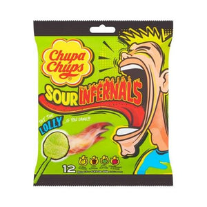 Chupa Chups Sour Infernals Lolly