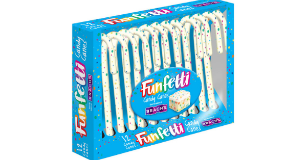 Brach's Funfetti Candy Canes 5.3oz