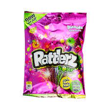 Bazooka Rattlerz Sour Chewy Candies - UK