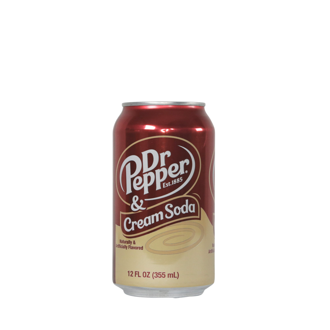 Dr.Pepper & Cream Soda - 355ml