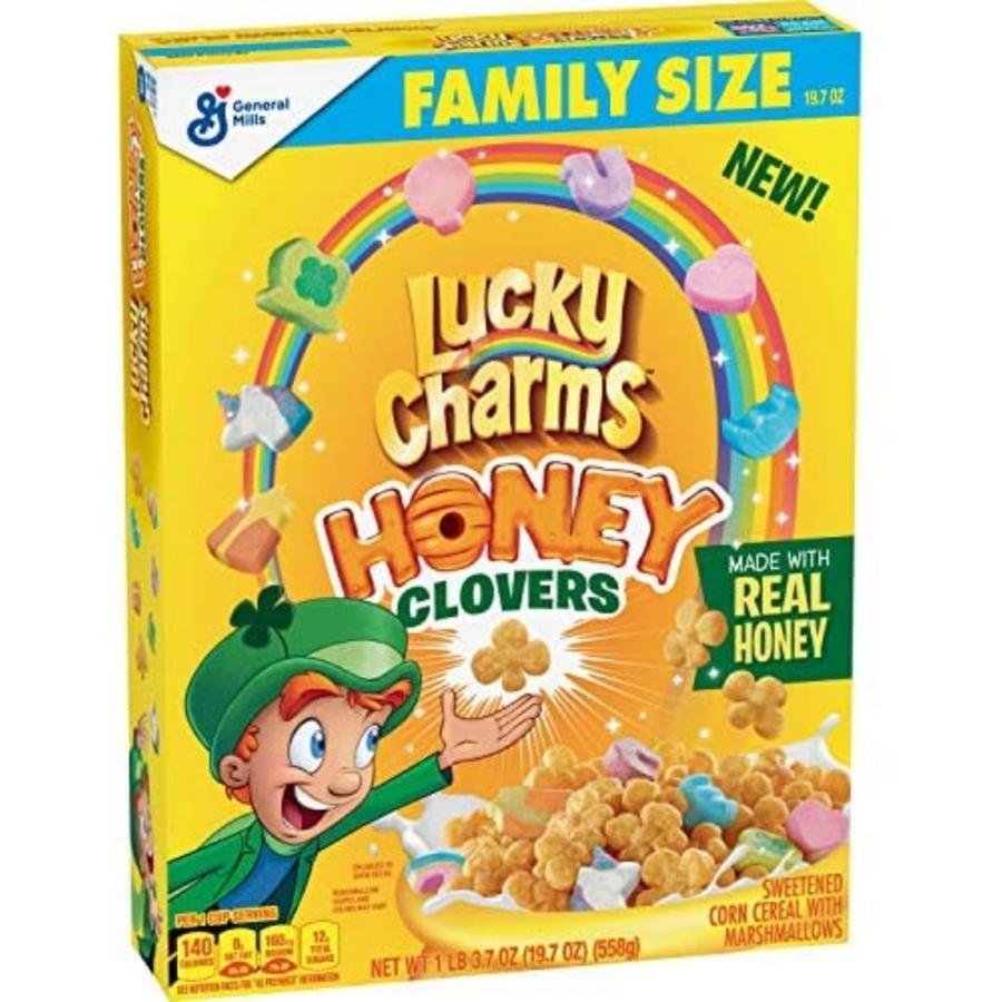 Lucky Charms Honey Clovers - 558g