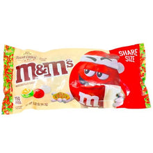 Load image into Gallery viewer, M&amp;M&#39;s Christmas White Chocolate Sugar Cookie Share Size - 3.22oz
