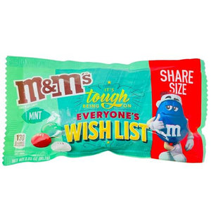 M&M's Christmas Mint Chocolate Share Size 2.83oz