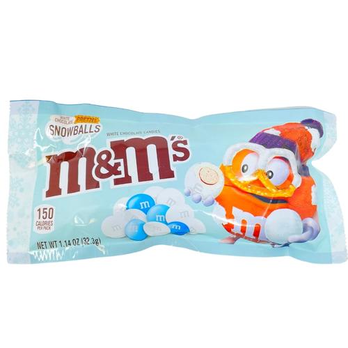 M&M's White Chocolate Pretzels Snowballs - 1.14oz