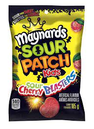 Maynards Sour Patch Kids Sour Cherry Blasters Bag