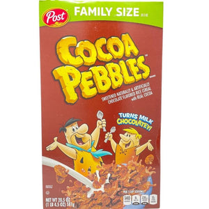 Cocoa Pebbles Cereal Family Size - 20oz